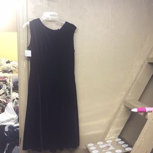 Gabby Skye purple velvet dress